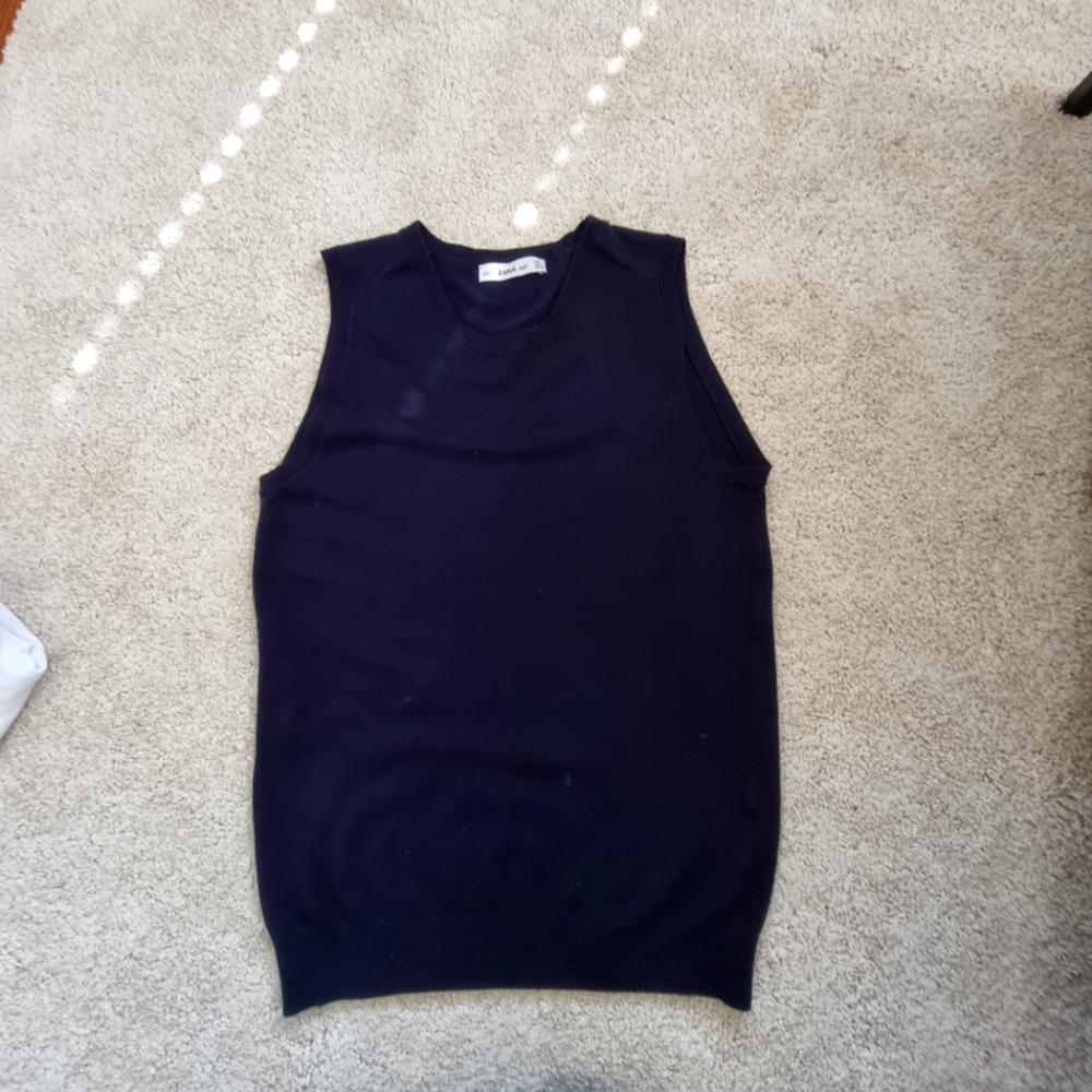 Zara Knit sleeveless size L $15each